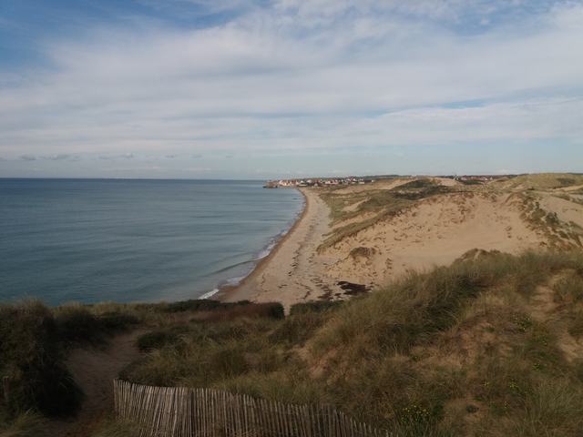 The bay seen from the dunes